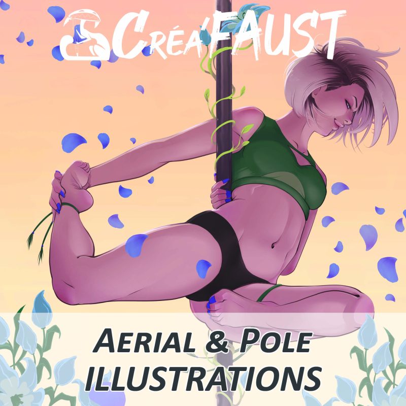 Aerial Sports - Illustrations & Portraits uniques
